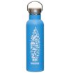 Custom Wood Top Stainless Steel Water Bottle 591ml